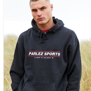 Parlez black hoodie. Size large.